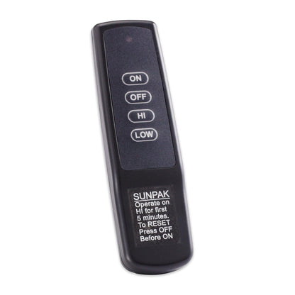 Sunpak S34 TSR 48" Stainless Steel Natural Gas Two Stage Remote Outdoor Infrared Heater