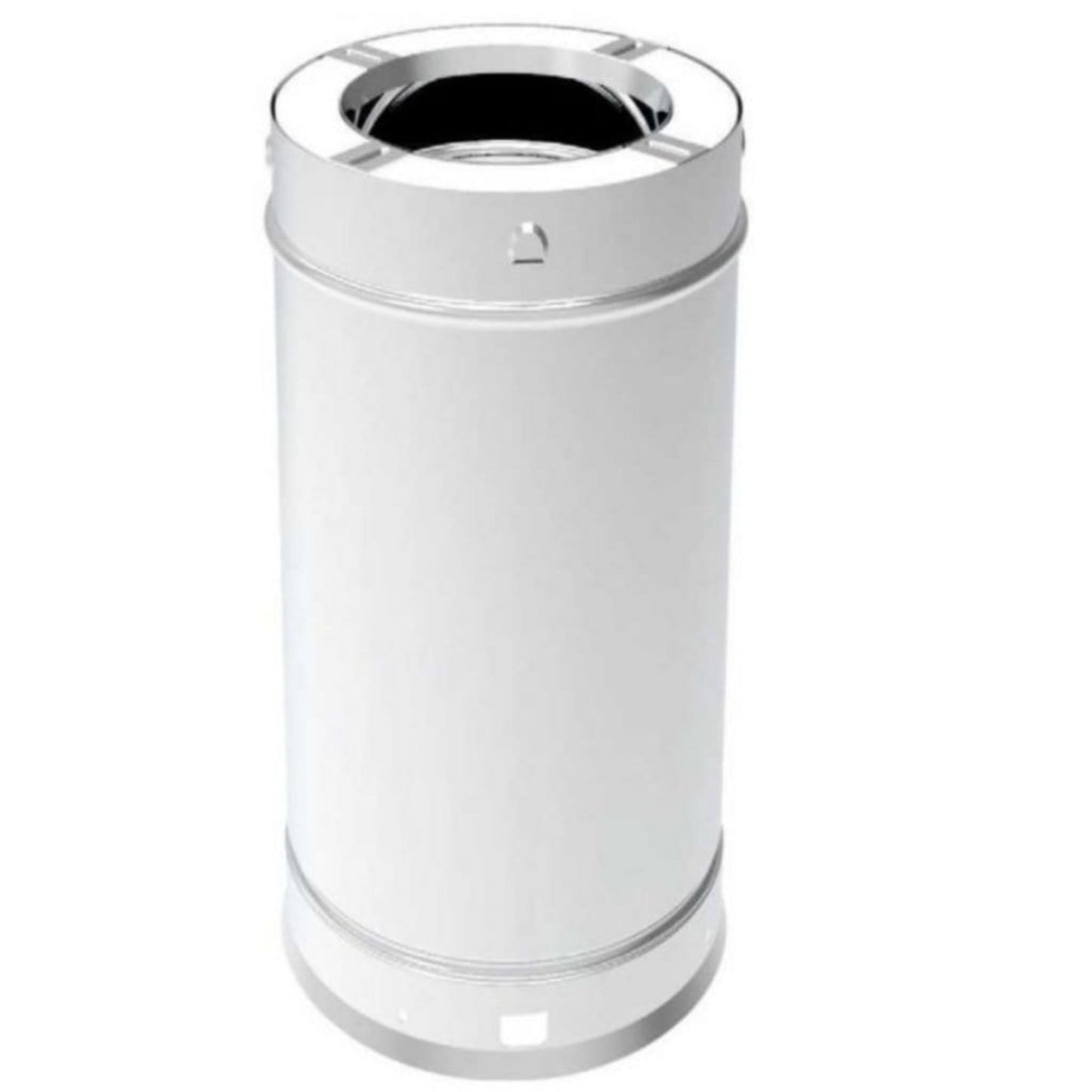 Superior 12" 2-Pack Stainless Steel Chimney Pipe for Snap-Pak 6" Wood-Burning Chimney System