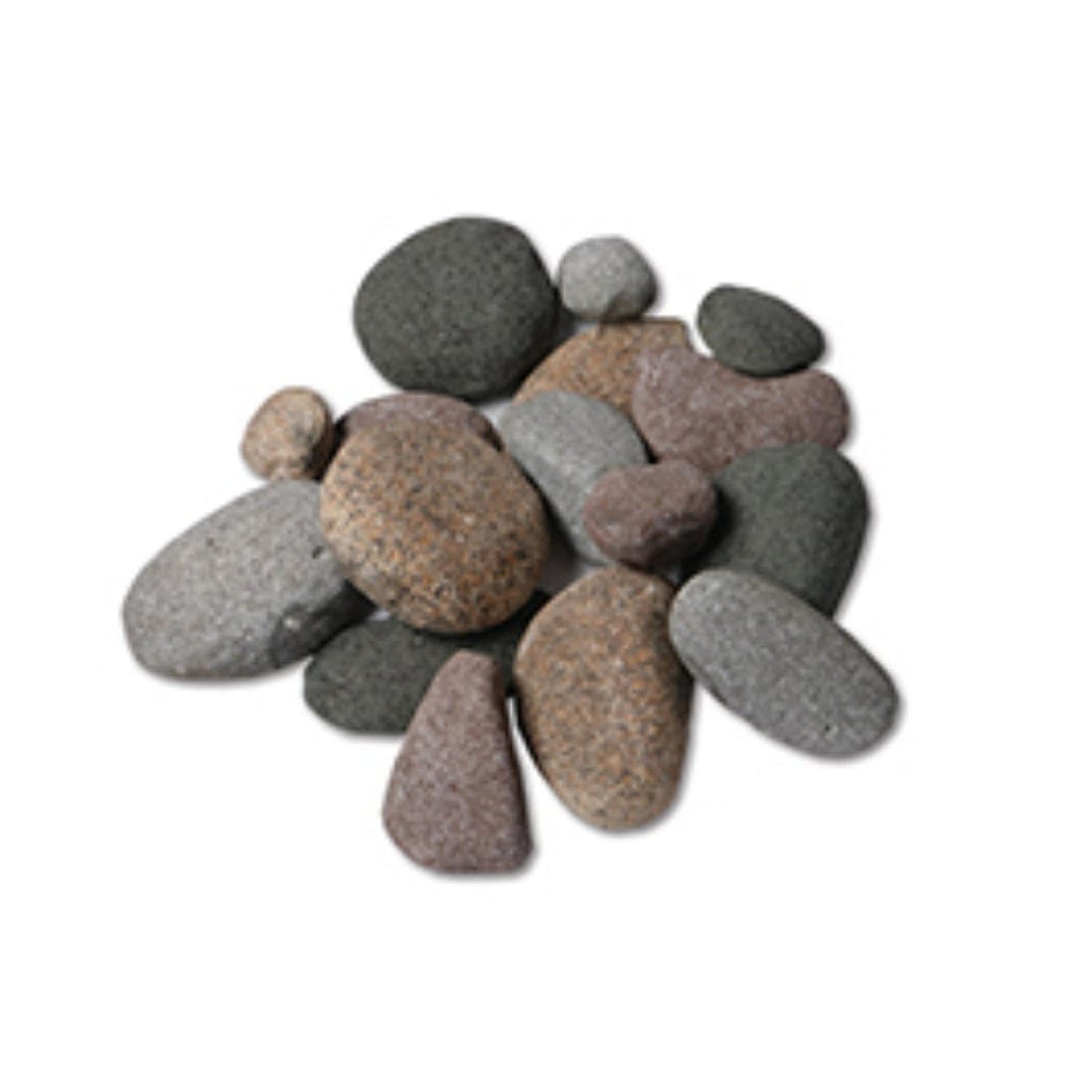Superior 25-Piece Assorted River Rock Media Kit