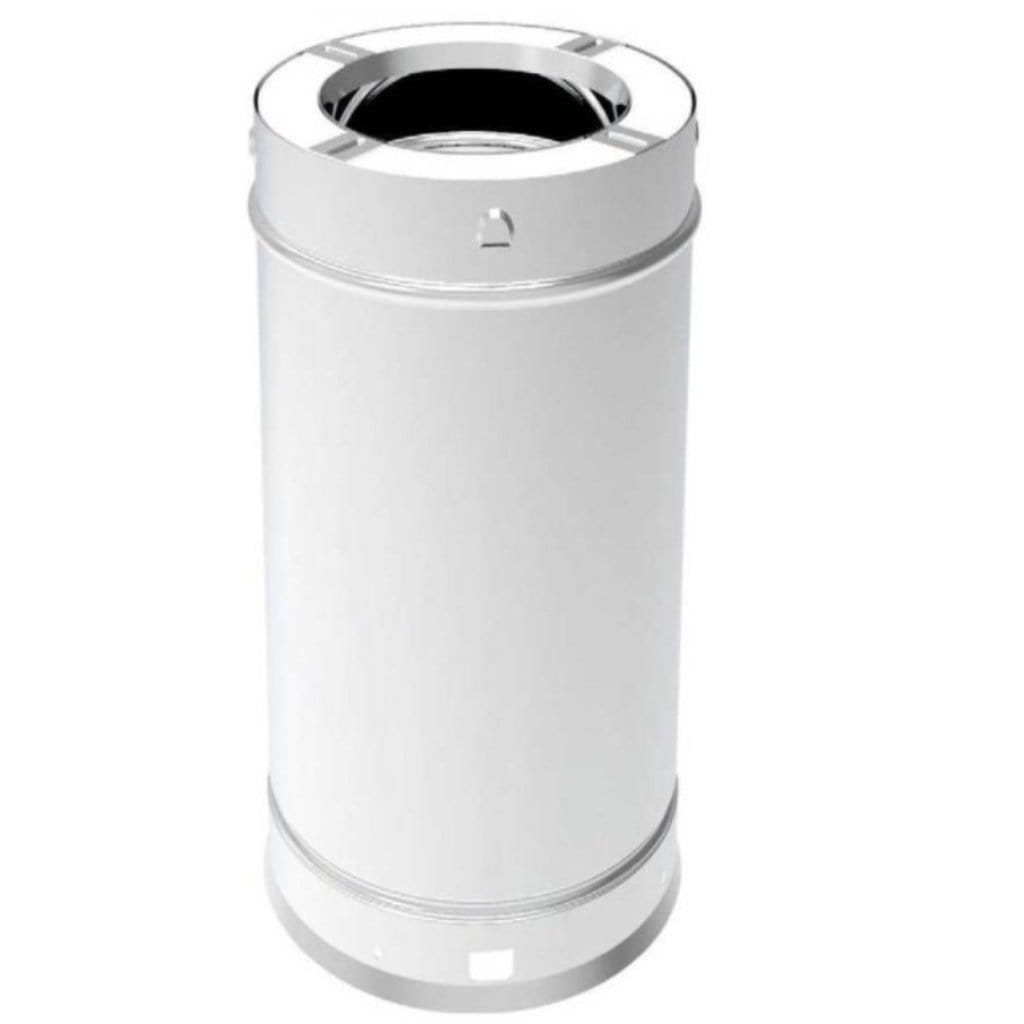 Superior 6SPS18-1 18" Stainless Steel Chimney Pipe for Snap-Pak 6" Wood-Burning Chimney System