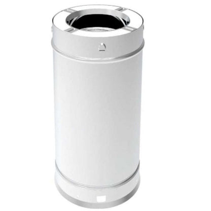 Superior 7SPS18-1 18" Stainless Steel Chimney Pipe for Snap-Pak 7" Wood-Burning Chimney System