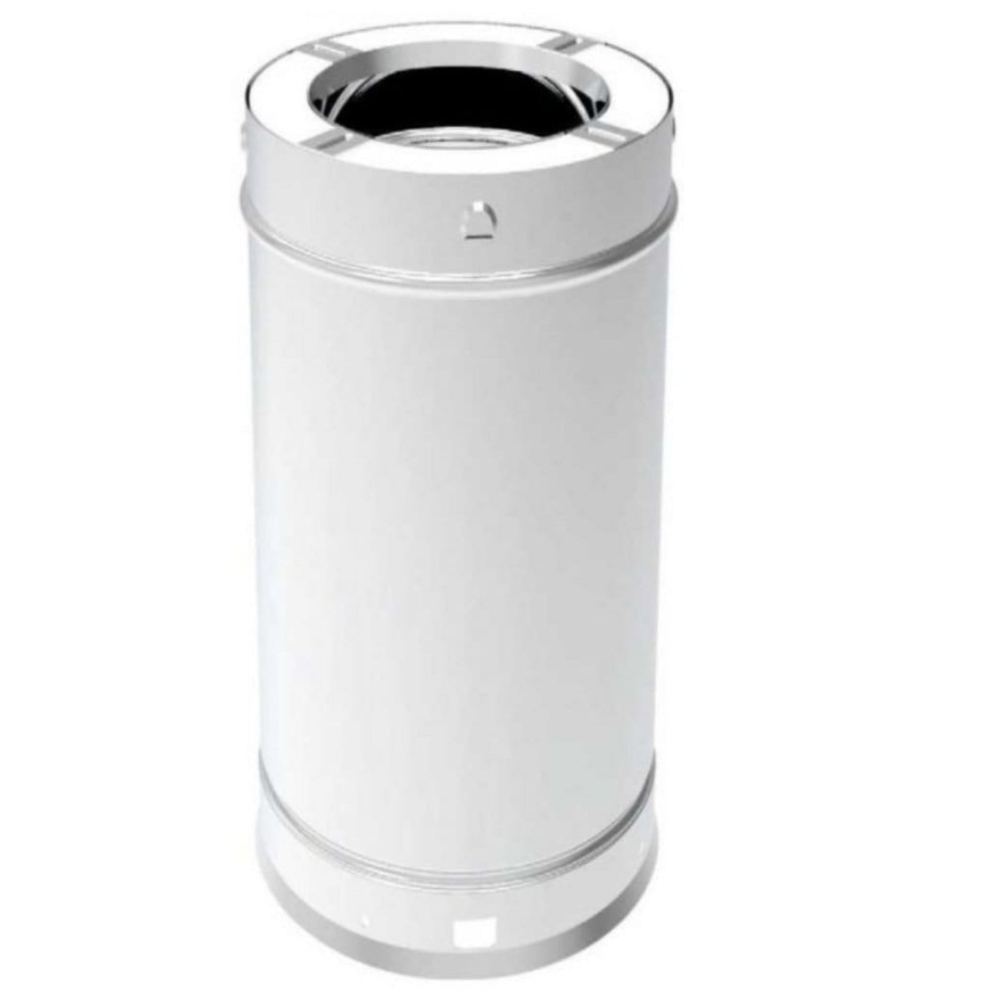 Superior 7SPS36 36" Stainless Steel Chimney Pipe for Snap-Pak 7" Wood-Burning Chimney System