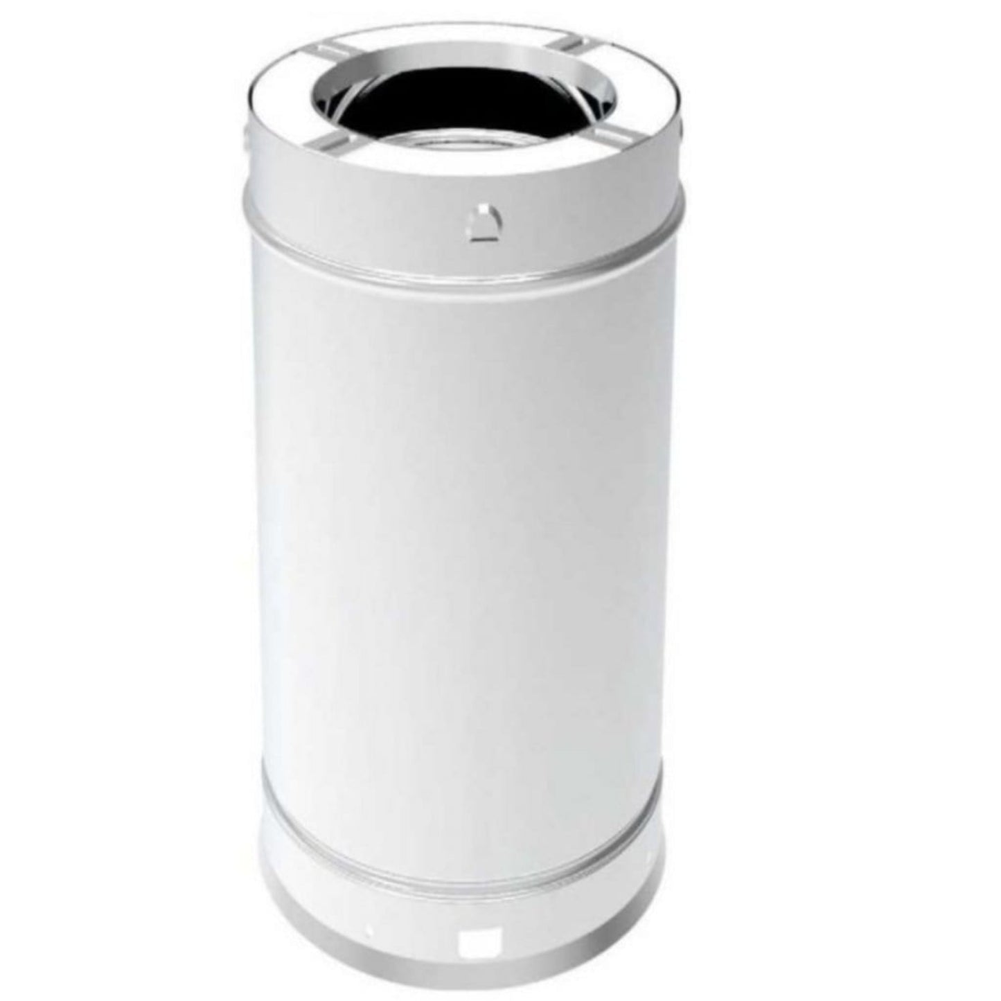 Superior 7SPS48 48" Stainless Steel Chimney Pipe for Snap-Pak 7" Wood-Burning Chimney System