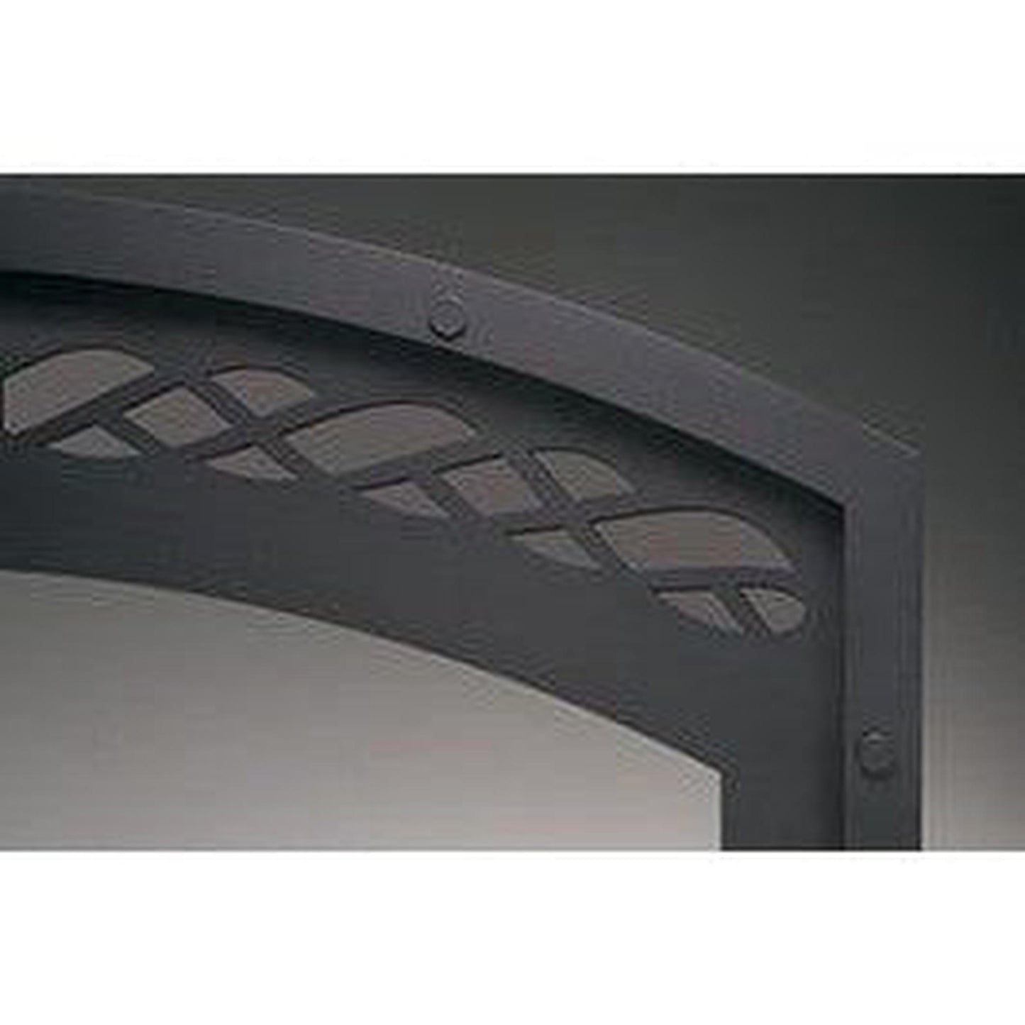 Superior Black Smooth Steel Facade for WCT6920 Wood Burning Fireplace