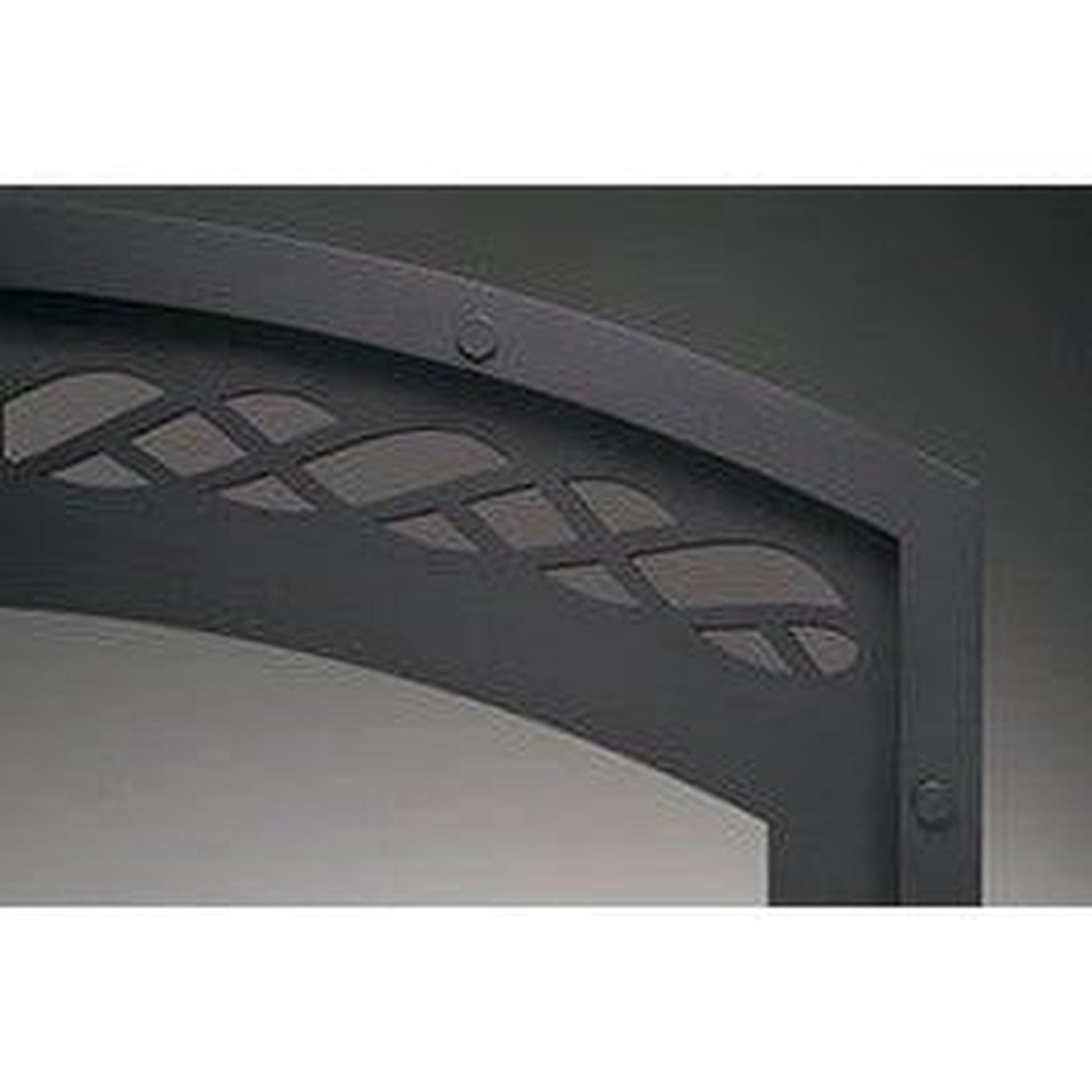 Superior Black Smooth Steel Facade for WCT6920 Wood Burning Fireplace