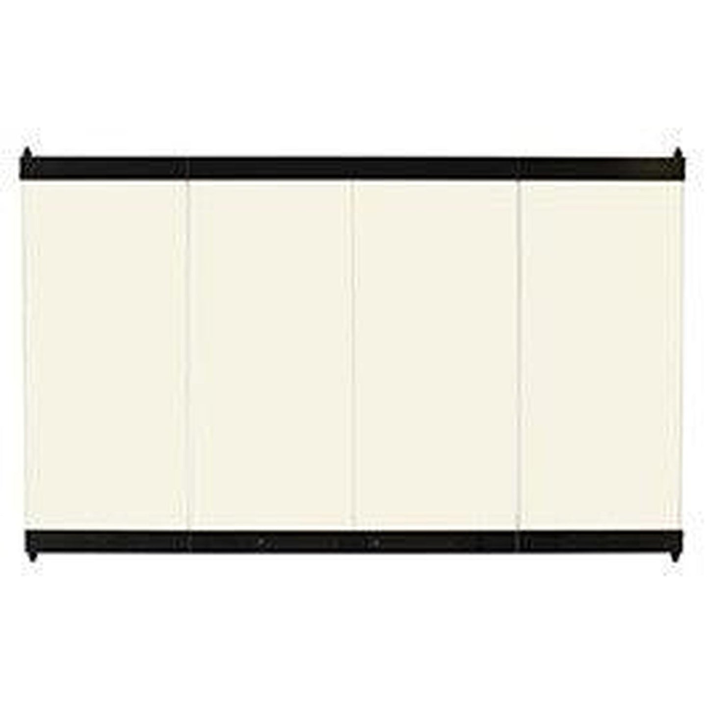 Superior Black on Bronze Tinted Glass Enclosure Panel for ERT3033 Electric Fireplace