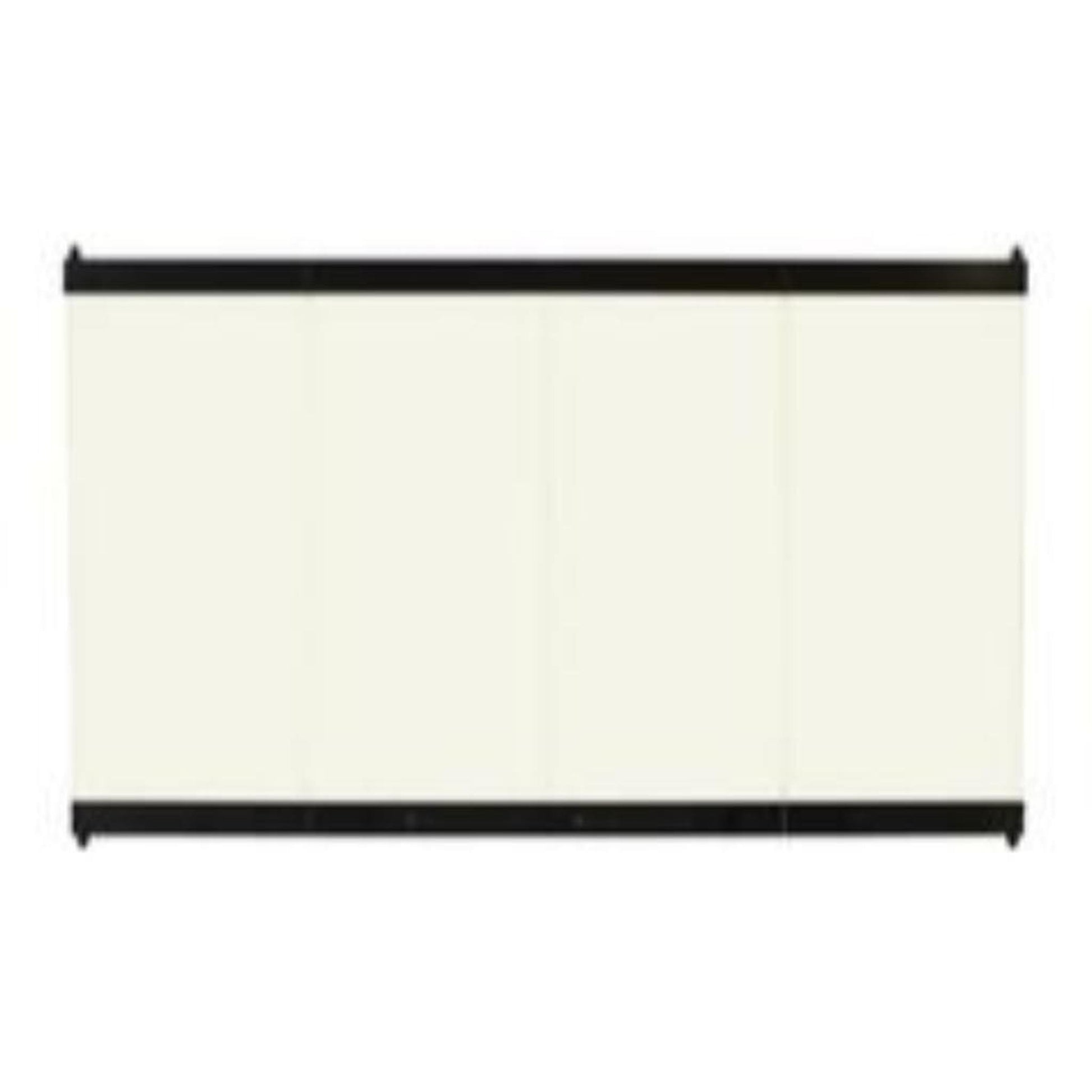 Superior Stainless on Bronze Tinted Glass Enclosure Panel for ERT3036 Electric Fireplace