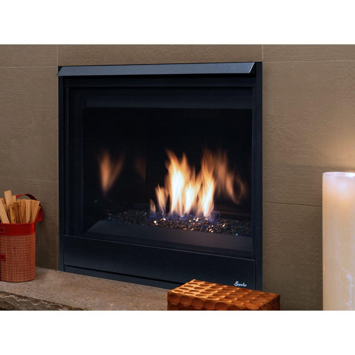 Superior DRC3035 35" Contemporary Direct Vent Natural Gas Fireplace