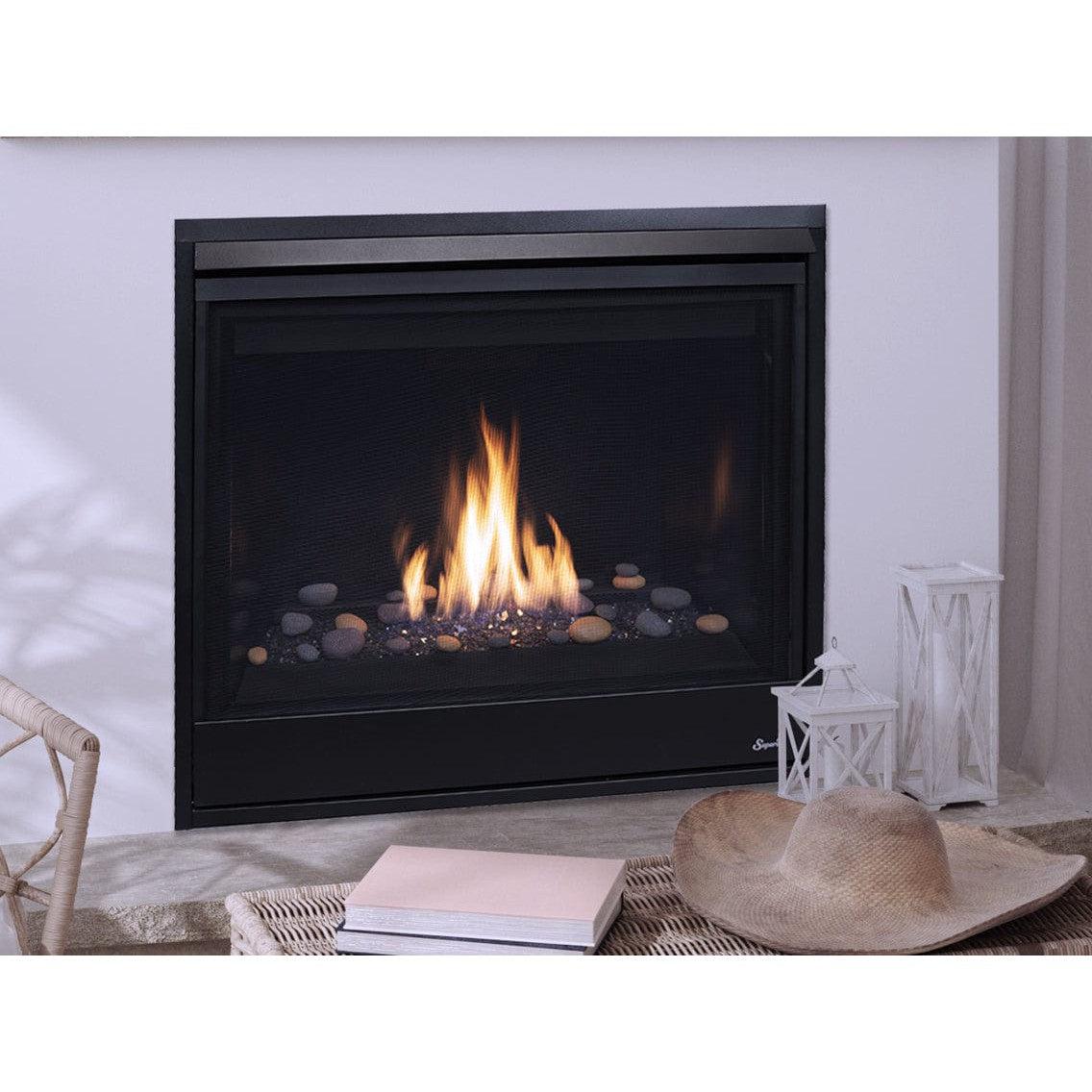 Superior DRC3040 40" Contemporary Direct Vent Natural Gas Fireplace