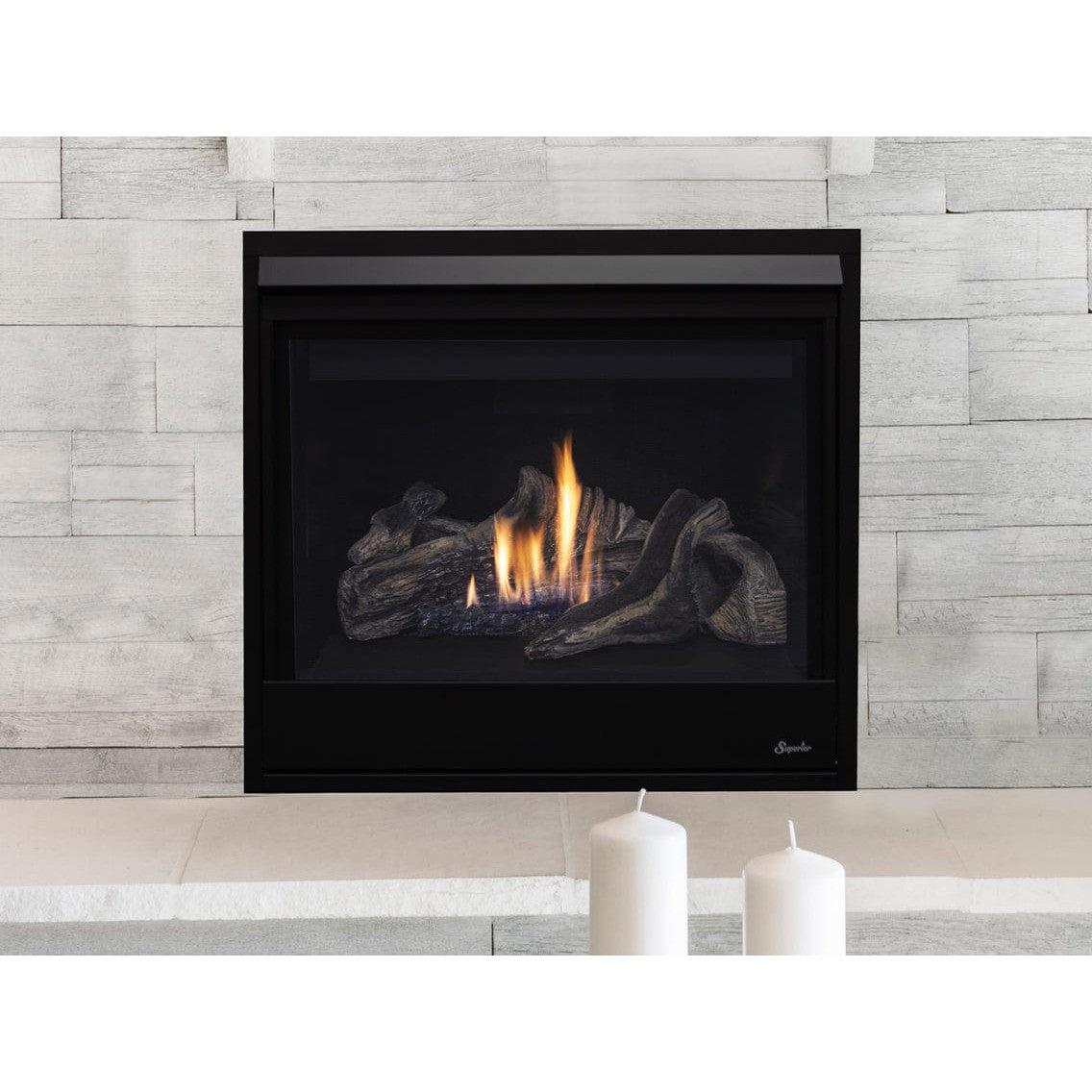 Superior DRC3045 45" Contemporary Direct Vent Natural Gas Fireplace