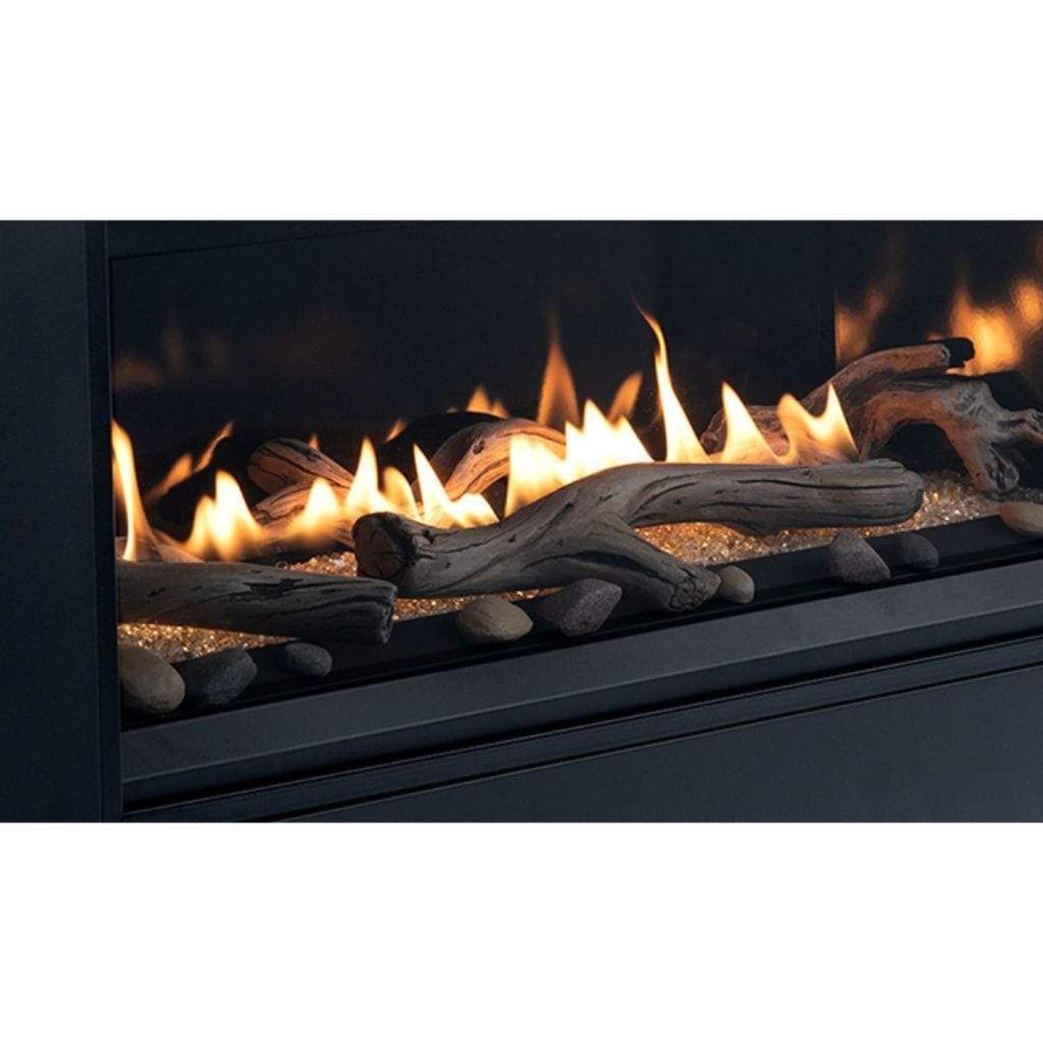 SUPERIOR 55" Direct Vent Contemporary Linear Gas Fireplace | DRL3555