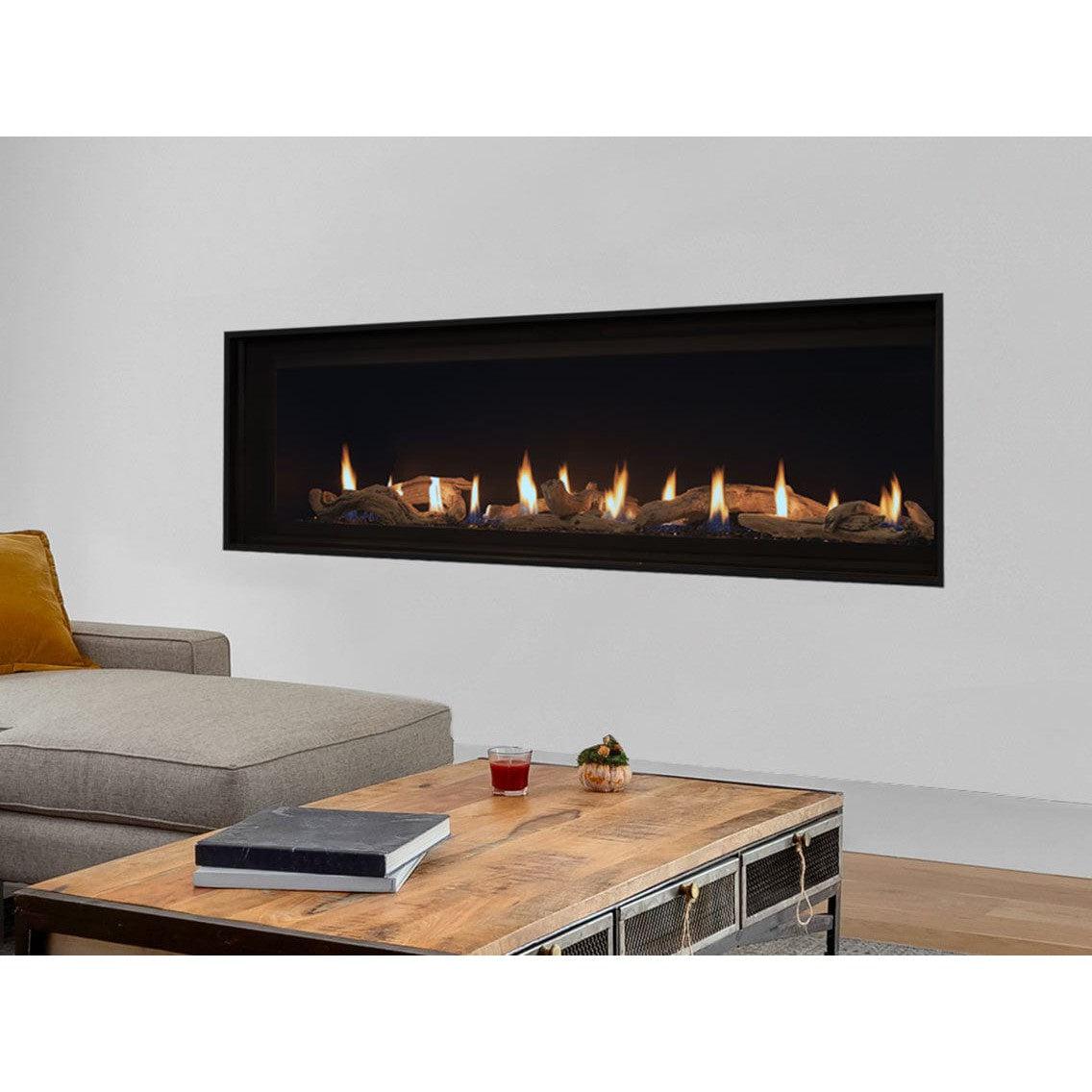 Superior DRL4072 72" Linear Contemporary Direct Vent Natural Gas Fireplace