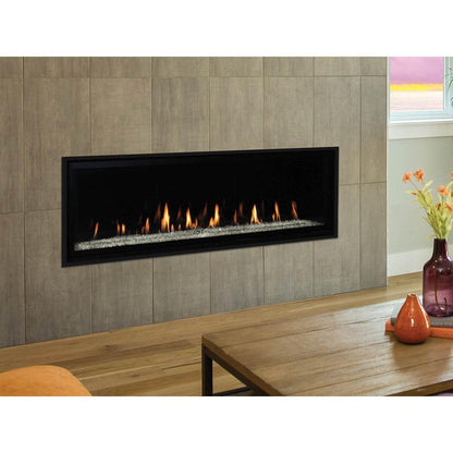 Superior DRL6048 48" Linear Contemporary Direct Vent Natural Gas Fireplace With Electronic Ignition