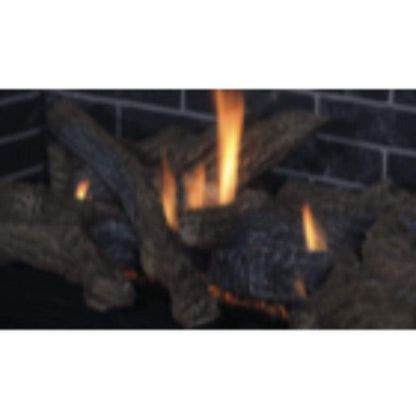 Superior DRT2035 35" Traditional Direct Rear Vent Natural Gas Fireplace With Millivolt Ignition