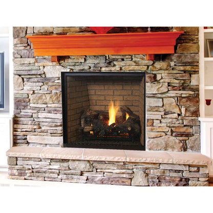 Superior DRT6345 45" Traditional Direct Vent Natural Gas Fireplace With Power Vent and Electronic Ignition