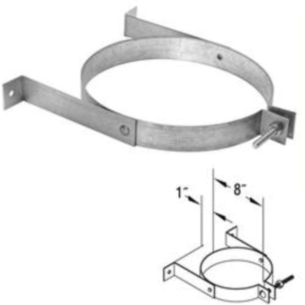 Superior Double-Wall Direct Vent Chimney Pipe Wall Strap