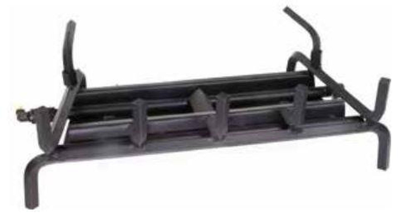 Superior Dual-Burner 36" Outdoor Vented Natural Gas Log Burner With Match Lit Ignition