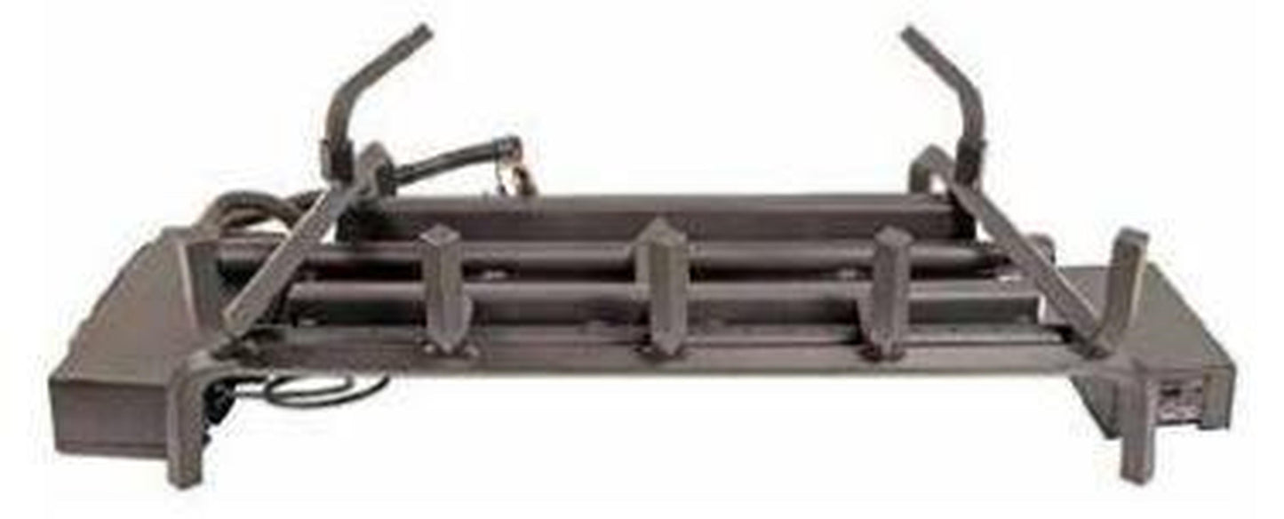 Superior Dual Burner 24" Box 1 of 2 Vented Natural Gas Log Burner With Wall Electronic Ignition System Control