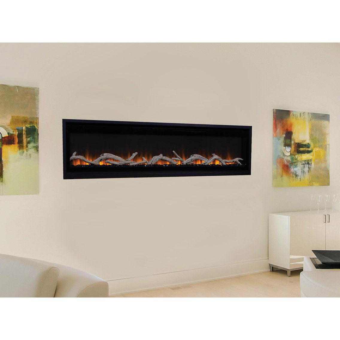 Superior ERL3100 100" Linear Contemporary Electric Fireplace
