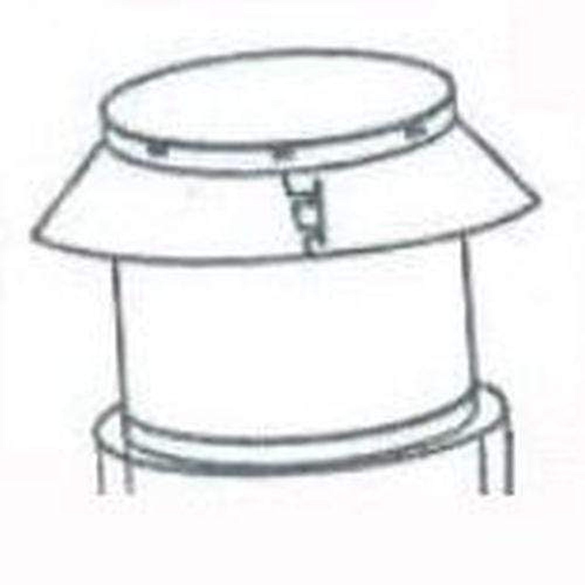 Superior European Copper Termination Adaptor Kit for 12" Standard Wood Burning Chimney