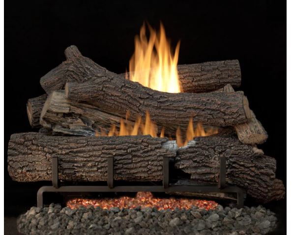Superior F0088A Southern Comfort 30" Concrete Vent Free Logs (Box 1 of 2)
