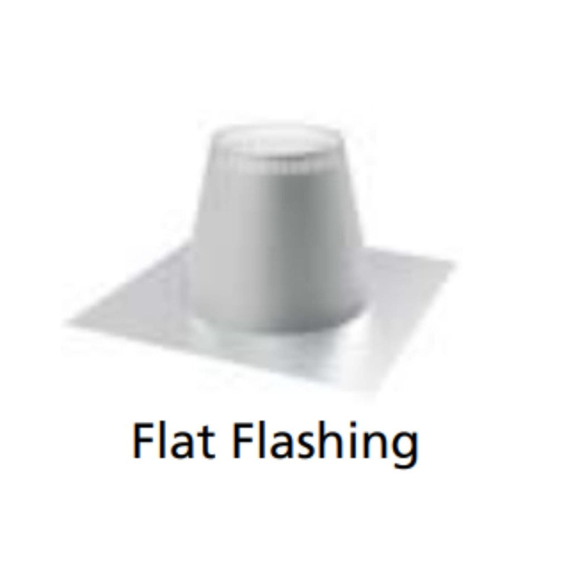 Superior Flat Flashing for Snap-Pak 7" Wood-Burning Chimney System