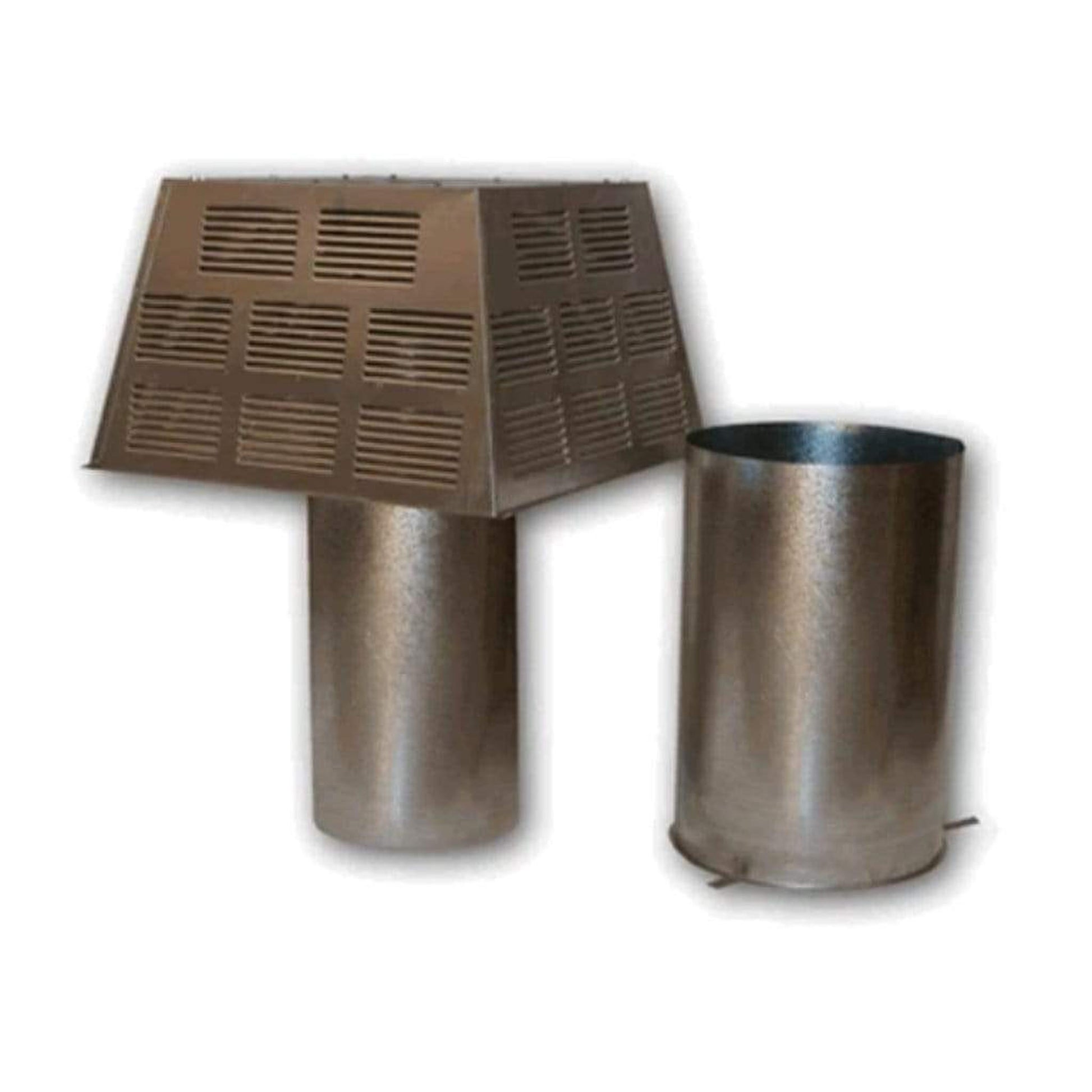 Superior Large Pyramid Top Termination Kit With Slip Section for 8" Hi-Temp Wood Burning Chimney