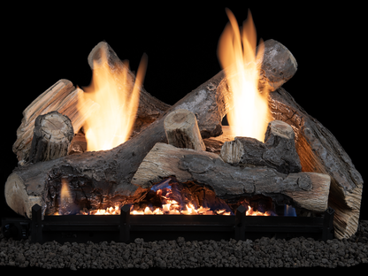 Superior Nature-Flame Series Silverstone Timber 18" High Definition Vent-Free Gas Log Set