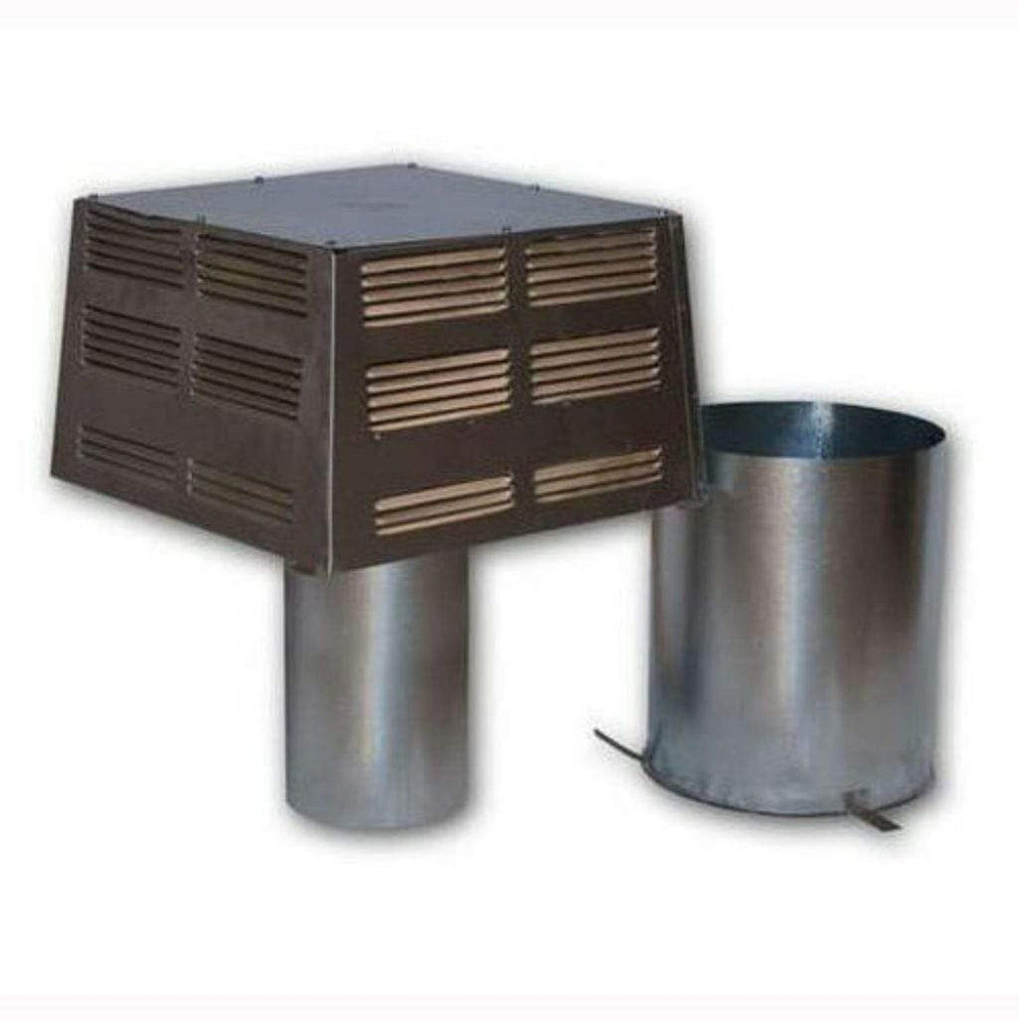 Superior Pyramid Top Termination Kit With Slip Section for 8" Hi-Temp Wood Burning Chimney