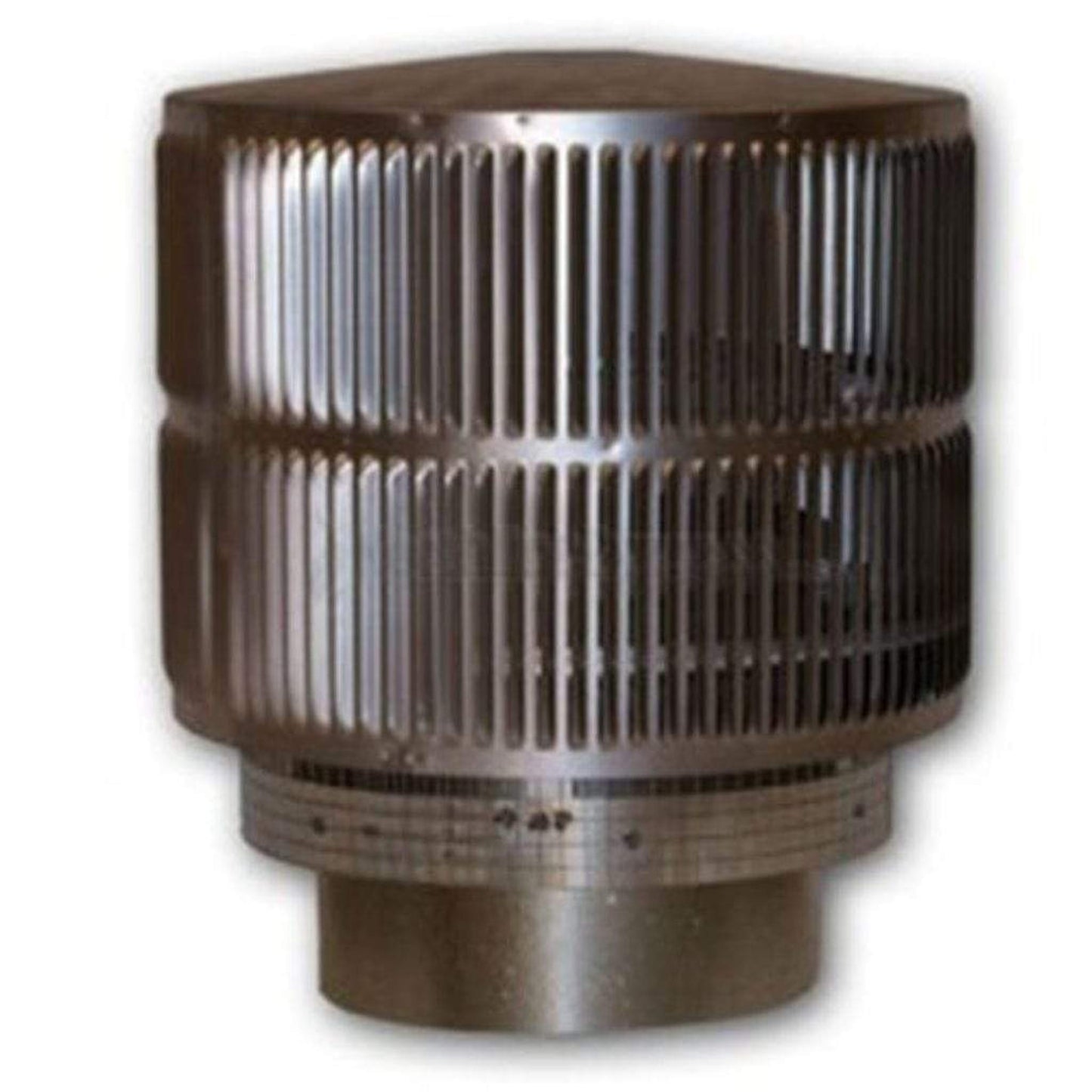 Superior Round Top Termination Kit With Louvered Screen for 12" Hi-Temp Wood Burning Chimney