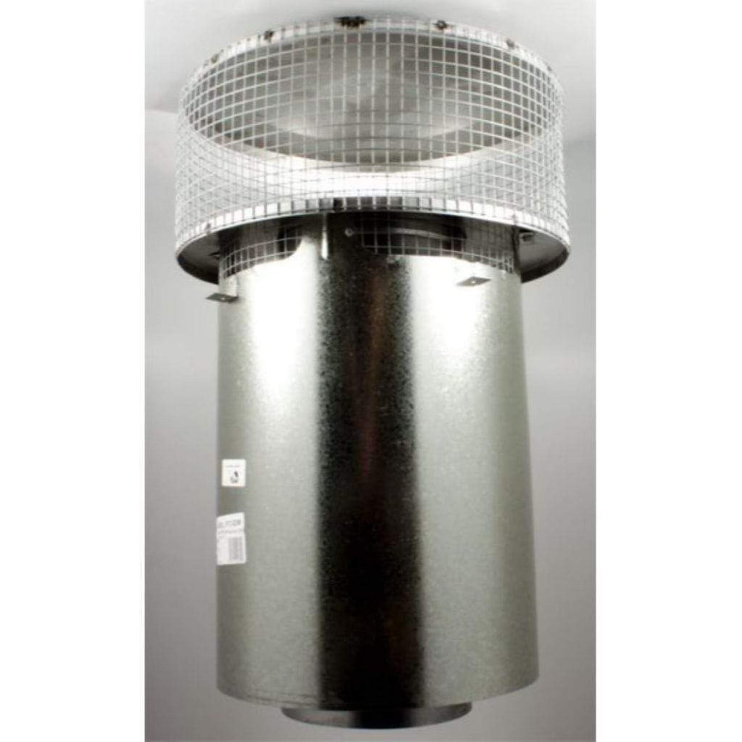 Superior Round Top Termination Kit With Mesh Screen and Slip Section for 8" Hi-Temp Wood Burning Chimney