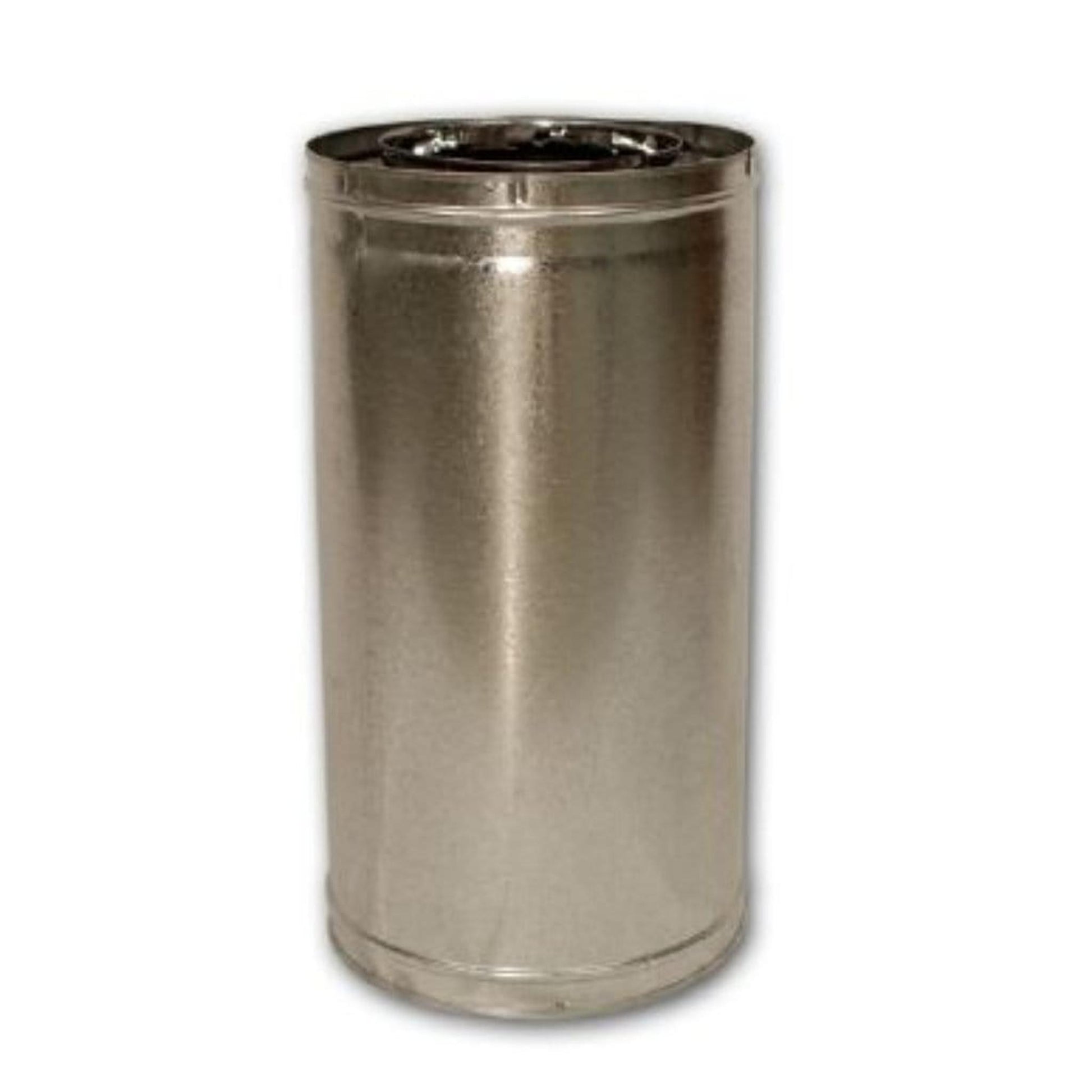 Superior Snap Lock 18" Section Double Wall Pipe for 8" Wood-Burning Chimney