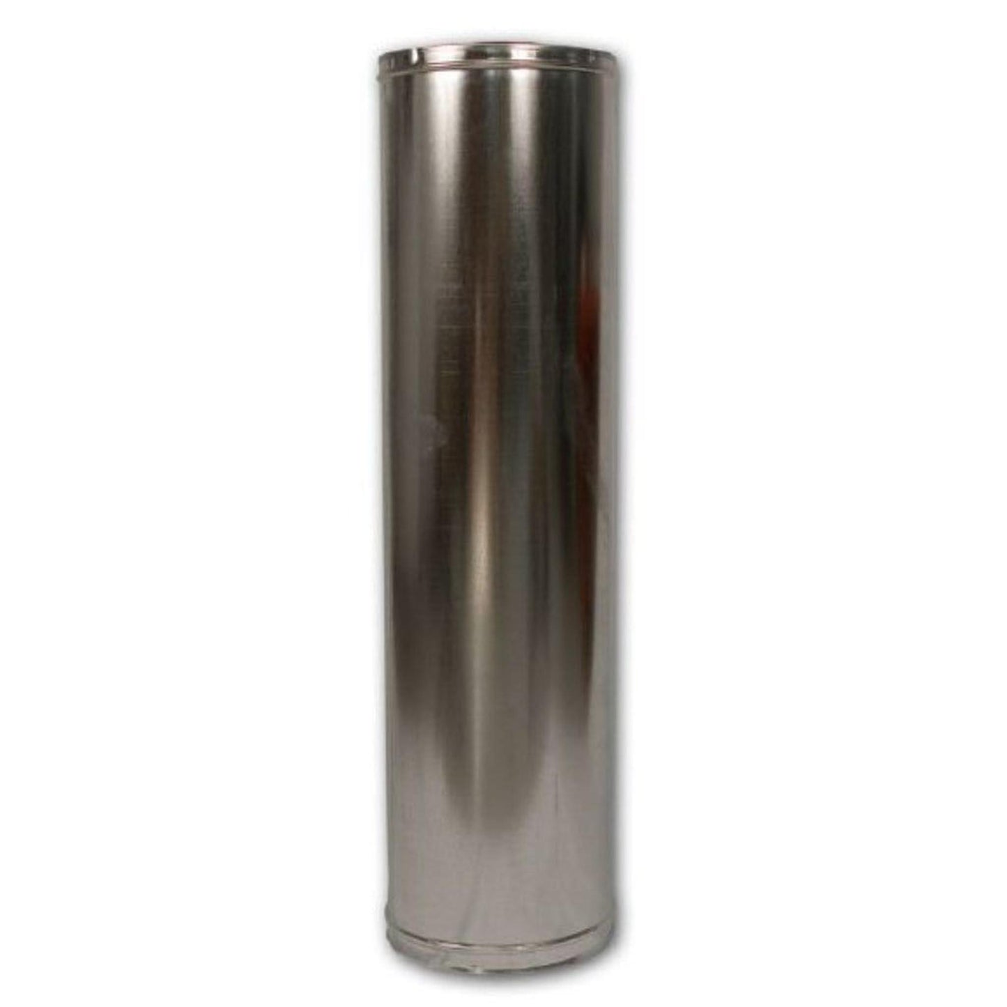 Superior Snap Lock 48" Section Double Wall Pipe for 8" Wood-Burning Chimney