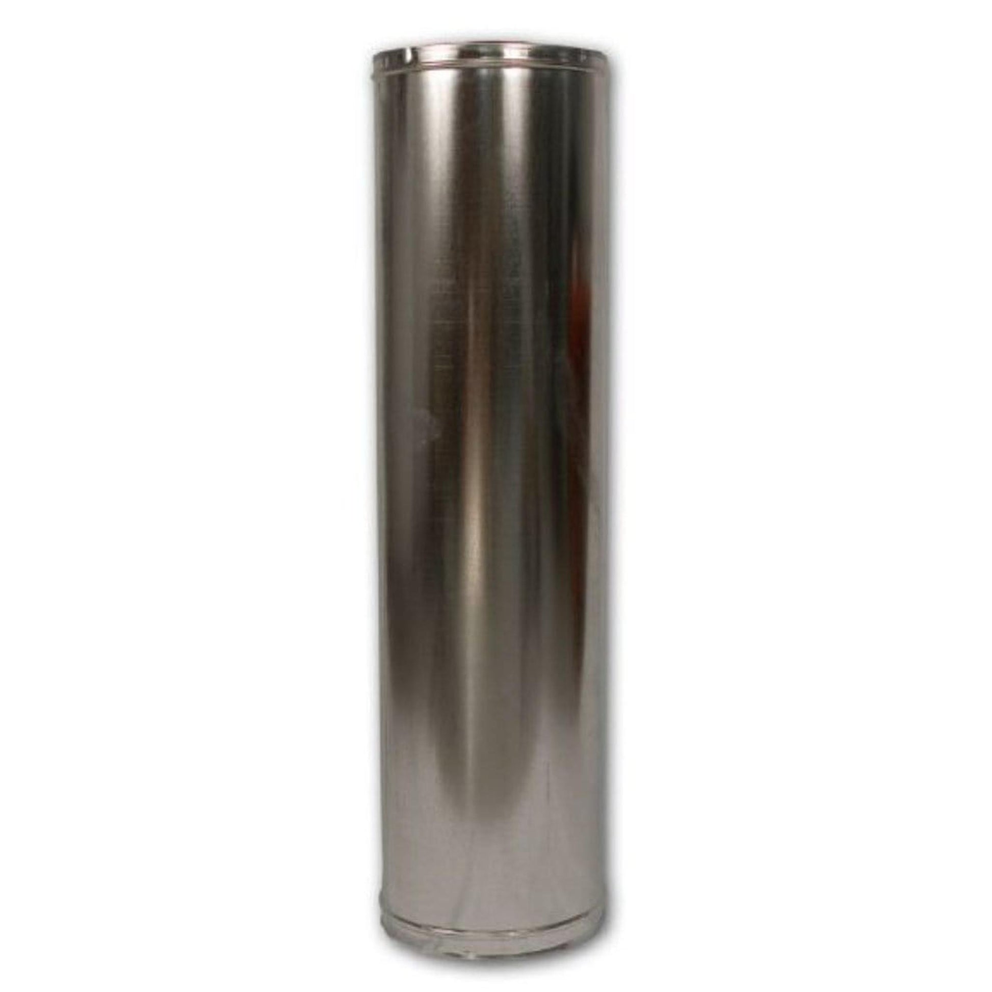 Superior Snap Lock 48" Section Double Wall Pipe for 8" Wood-Burning Chimney