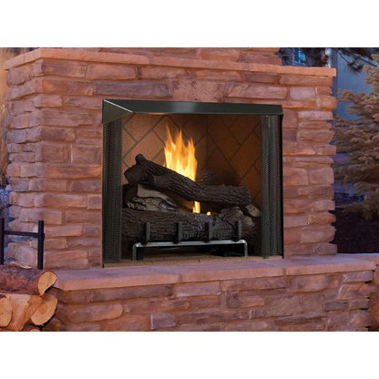 Superior VRE6042 42" Traditional Outdoor Vent-Free Gas Masonry Fireplace