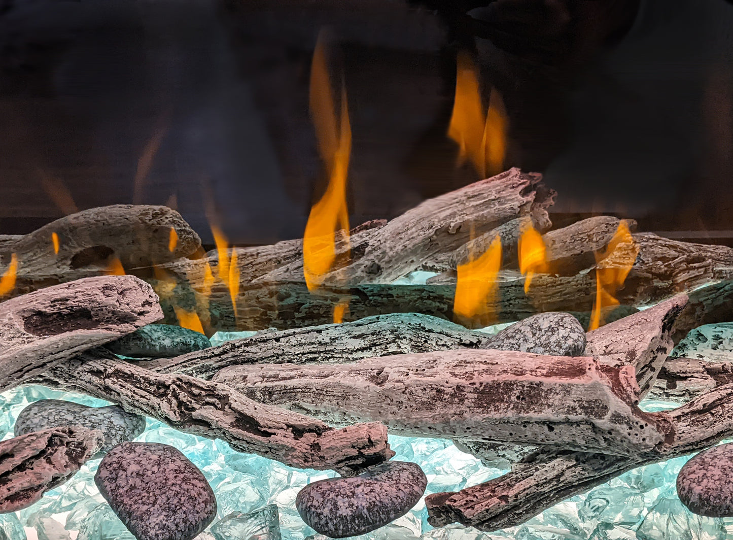 Sustainable Hearth Seashore Fire Media For Signal 40 Electric Fireplace