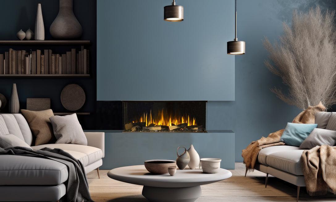 Sustainable Hearth Signal 40” Linear Electric Fireplace
