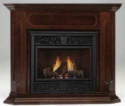 Monessen Symphony 24" Vent Free Traditional Natural Gas Fireplace With IPI Control System