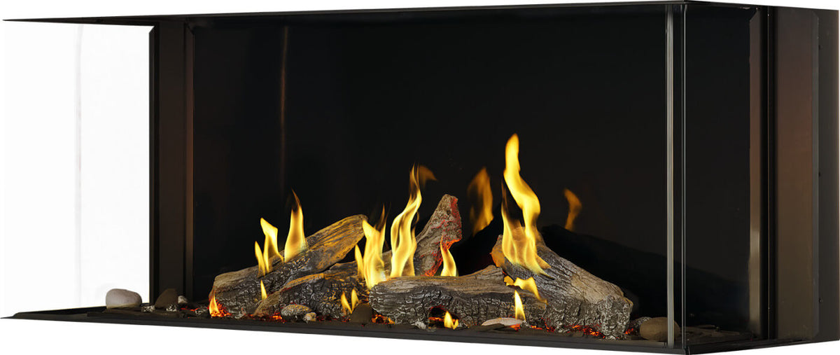 Napoleon Tall Bay Luxuria 50" 3-Sided Linear Direct Vent Natural Gas Fireplace