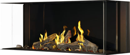 Napoleon Tall Bay Luxuria 50" 3-Sided Linear Direct Vent Natural Gas Fireplace