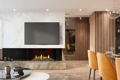 Napoleon Tall Bay Luxuria 50" 3-Sided Linear Direct Vent Natural Gas Fireplace