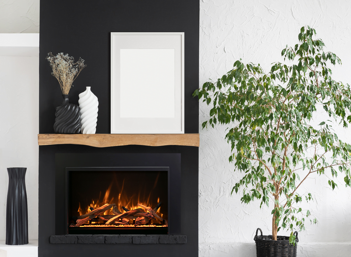 Amantii Traditional Bespoke 48" Indoor/Outdoor Smart Electric Fireplace Insert