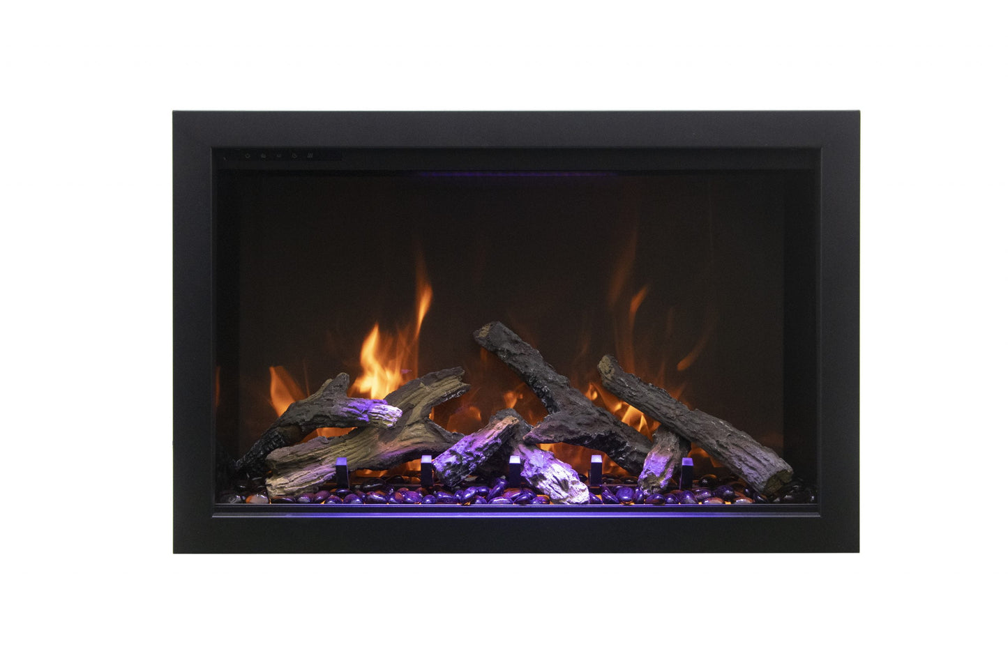 Amantii Traditional Bespoke 48" Indoor/Outdoor Smart Electric Fireplace Insert