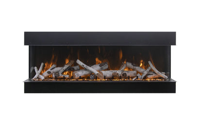 Amantii Tru View XL Deep 72" 3-Sided Indoor / Outdoor Built-in Electric Fireplace