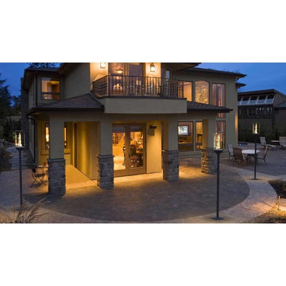 Tempest 20K 18" Black Natural Gas Decorative Outdoor Torch Head With Electronic Ignition