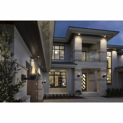 Tempest 20K 18" Black Natural Gas Decorative Outdoor Torch Head With Electronic Ignition