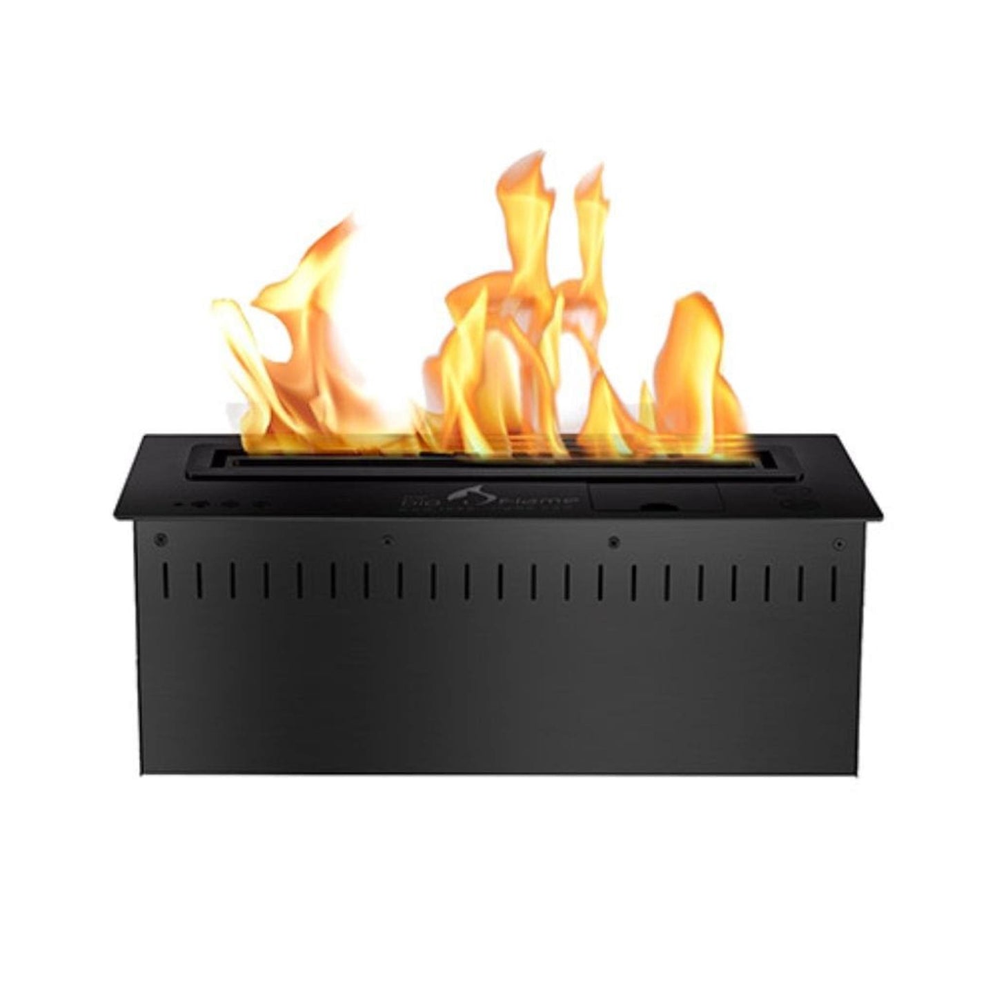 The Bio Flame 18" Black Remote Control Smart Ethanol Burner
