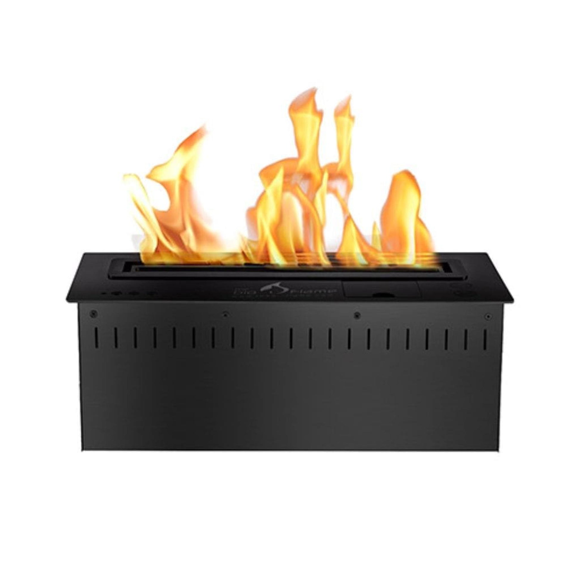 The Bio Flame 18" Black Remote Control Smart Ethanol Burner