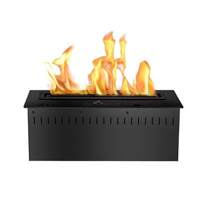 The Bio Flame 18" Black Remote Control Smart Ethanol Burner