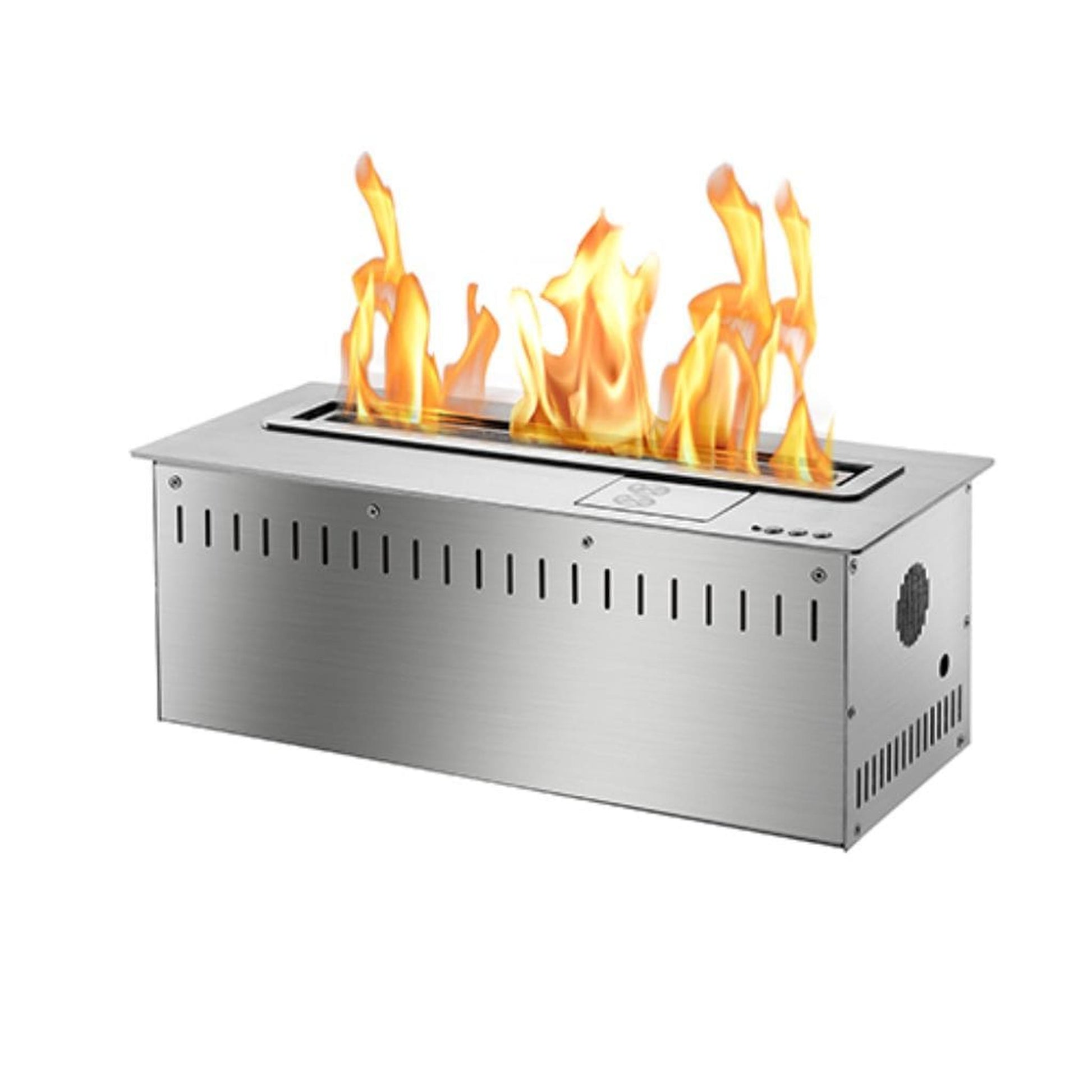 The Bio Flame 18" Black Remote Control Smart Ethanol Burner